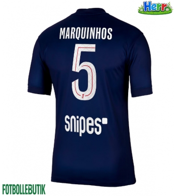 Paris Saint-Germain Marquinhos #5 Hemmatröja 2025-26 Kortärmad